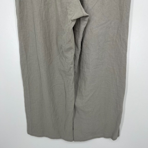 Ouku Pants Men's Size L Gray Cotton Straight Leg 100% Cotton Relaxed New NWT - Picture 9 of 12